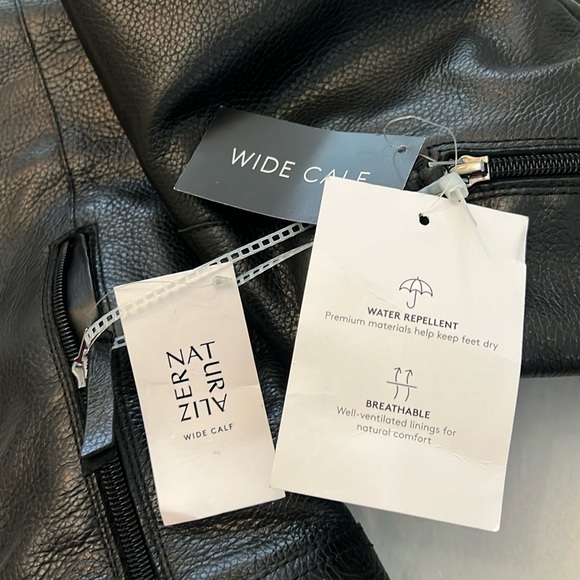 Naturalizer Kyrie Leather Water-Repellent  Wide Calf Over-the-Knee Boots - Picture 2 of 16